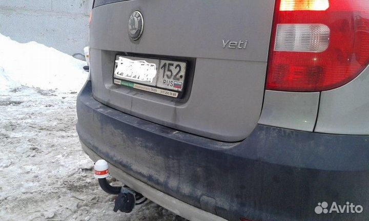 Фаркоп Шкода (Skoda) Yeti 2009