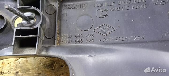 Кожух рулевой колонки Renault symbol