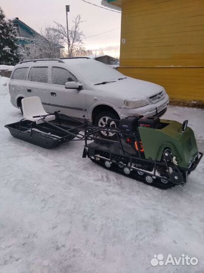 Сани волокуши для снегохода