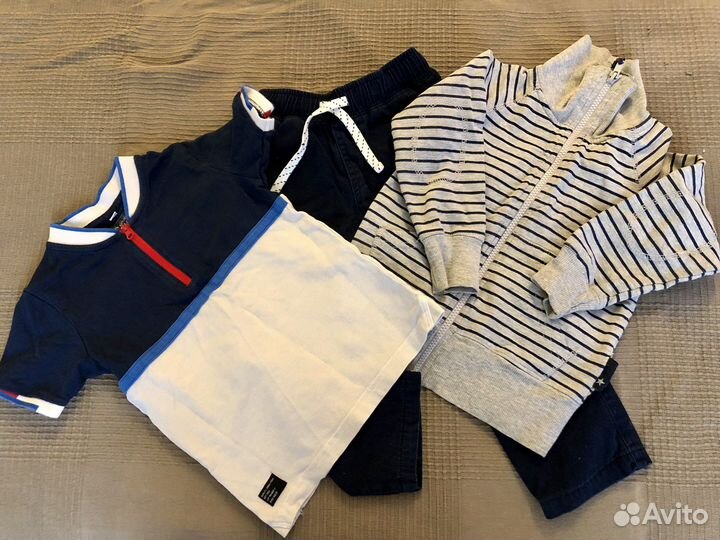 Одежда на мальчика пакетом 98