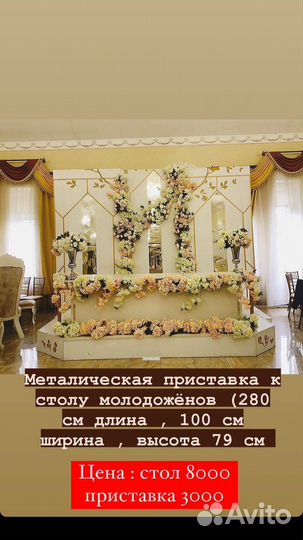 Продаётся свадебный декор