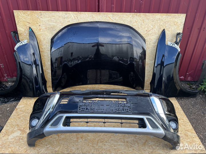 Ноускат mitsubishi outlander 3 gf 3 рестайлинг