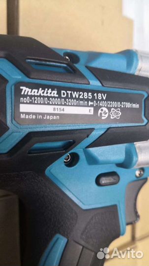 Гайковерт аккумуляторный makita 18в