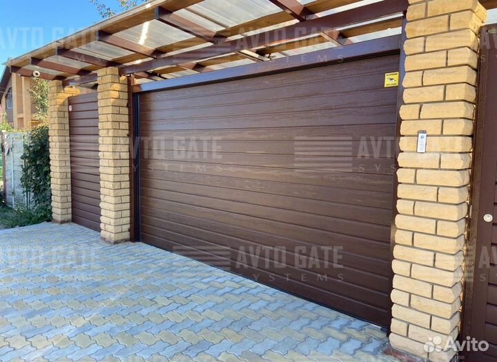 Секционные ворота гаражные