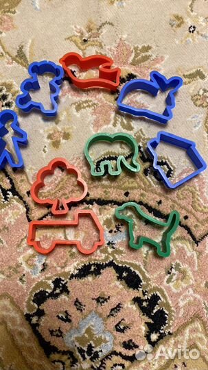 Play doh набор+ доп трафареты