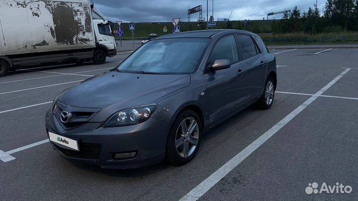 Mazda 3 1.6 МТ, 2007, 293 403 км