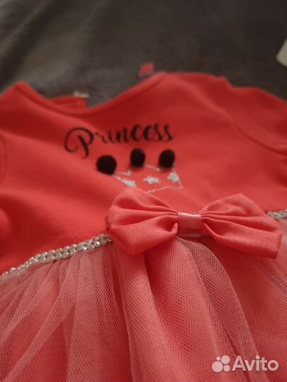 Платье для девочки 92