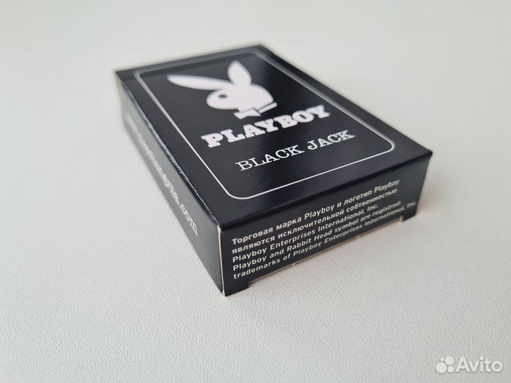 Игральные карты Playboy Black Jack. 2006 год