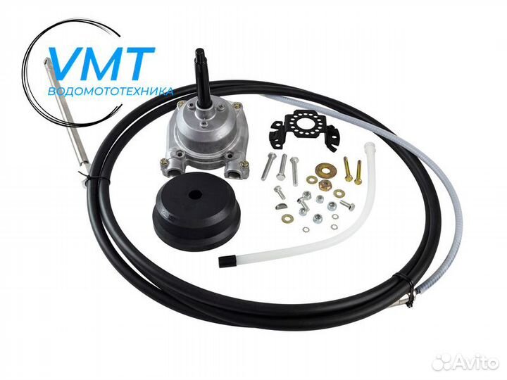 Редуктор рулевой для лодки