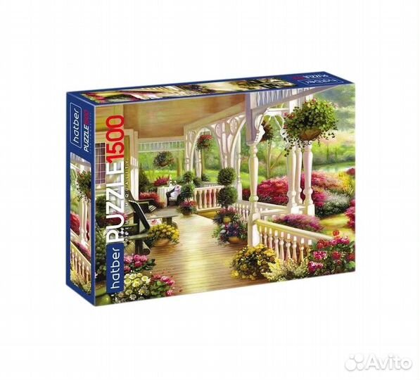 Пазлы 1500 Летняя веранда 19405