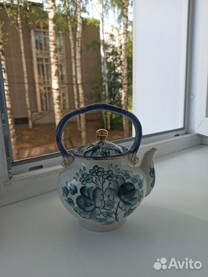 Чайник заварочный новый фарфор