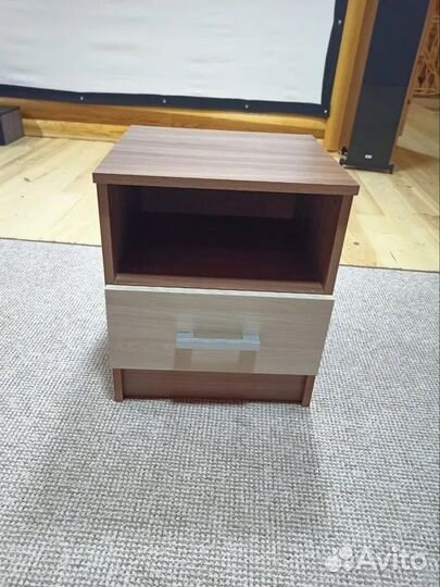 Эко Тумба прикроватная Ясень шимо