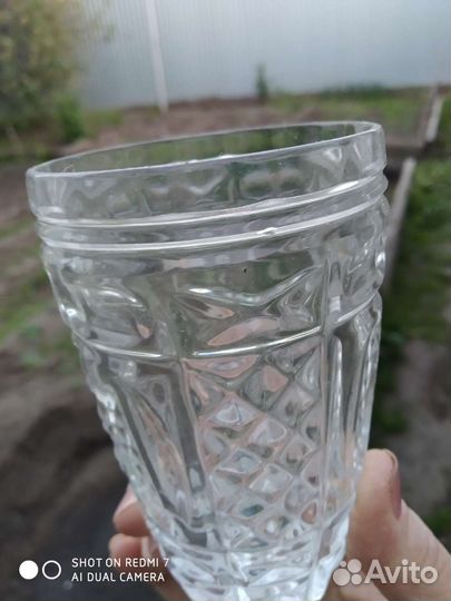 Хрустальные бокалы для вина СССР