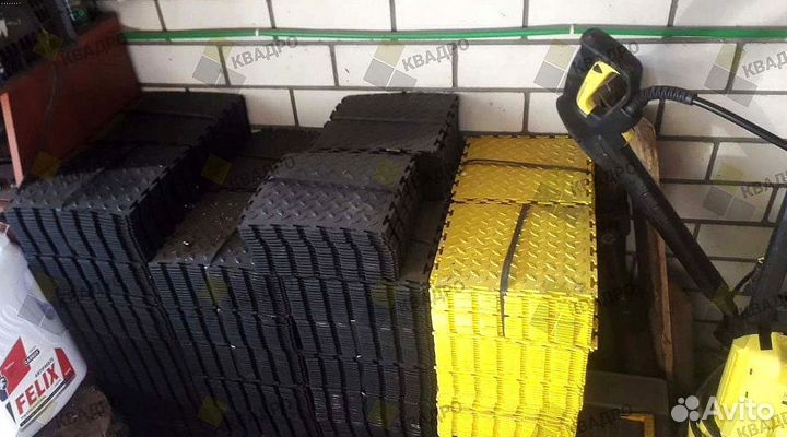 Модульное напольное покрытие для гаража