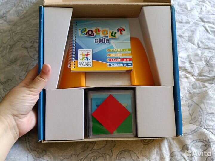 Игра развивающая цветовой код 5+