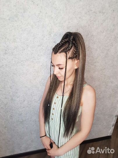 Косы, брейды, прически