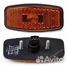 Фонарь габаритный боковой желт. свет светодиодный