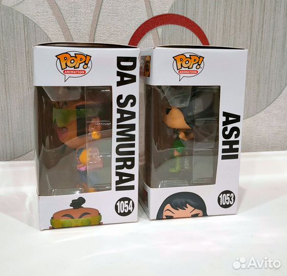 Funko Pop Samurai Jack 1053 1054