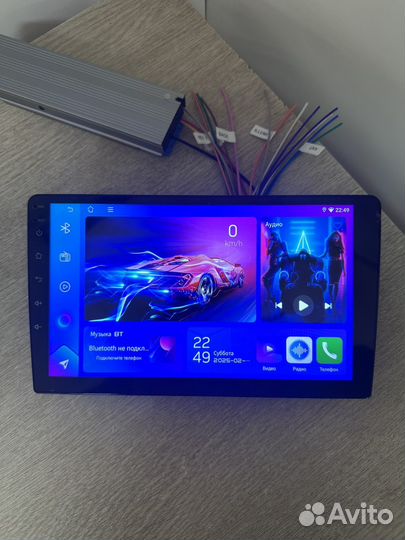 Магнитола 2 din android 9 дюймов 6/64