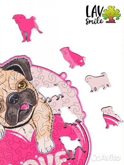 Деревянные пазлы