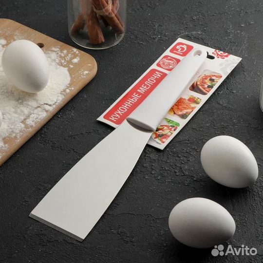 Лопатка-скребок Доляна «Виктори», 296 см, с пласти