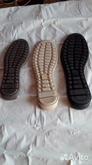 Подошва обувная, мужская и детская