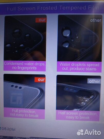 Защитное стекло honor