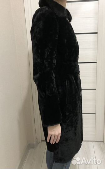 Шуба из мутона