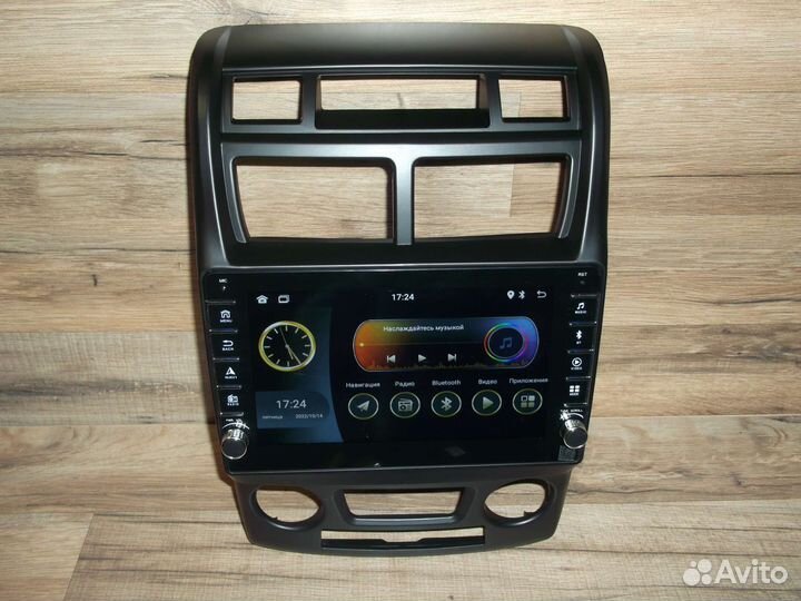 Магнитола Kia Sportage 2 Android физические кнопки