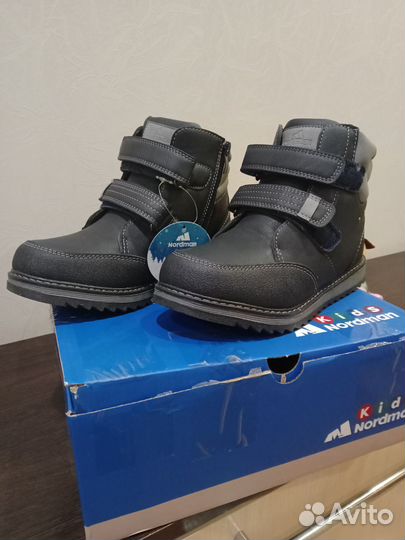 Ботинки зимние на мальчика 35 размер