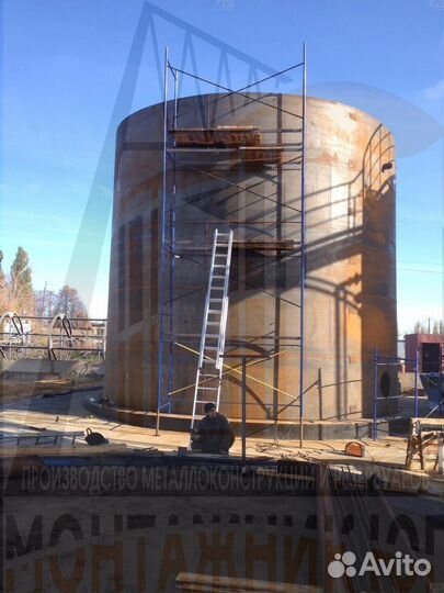 Вертикальные резервуары стальные 300/600/1500/2000