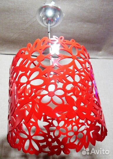 Люстра Подвесная Ozcan 3701-1А,06 Deyzi Красный