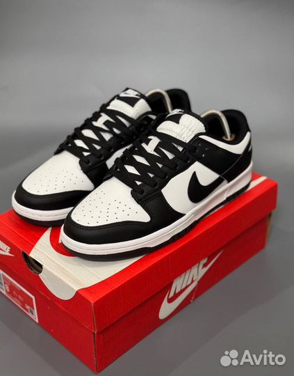 Кроссовки nike dunk low retro black