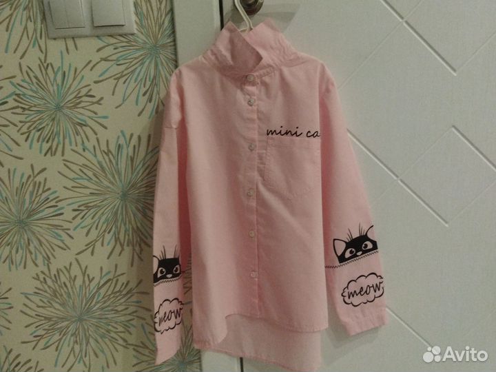 Рубашка школьная для девочек