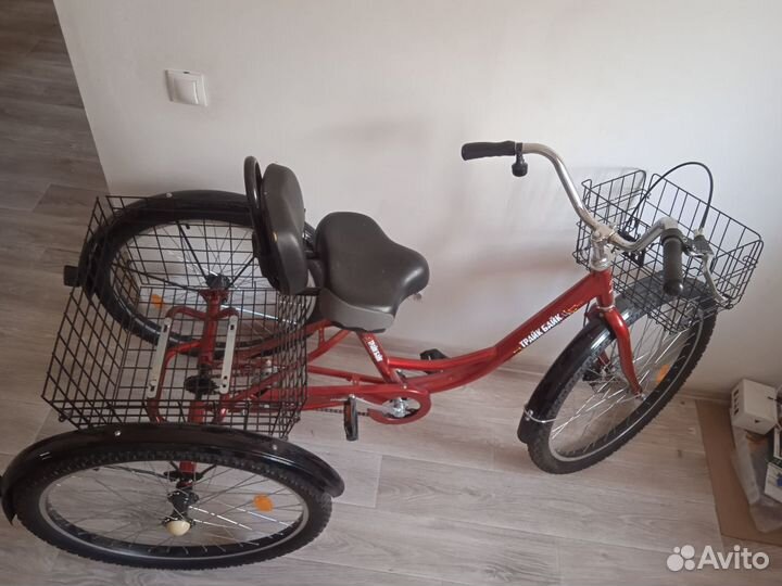 Трехколесный велосипед для взрослых