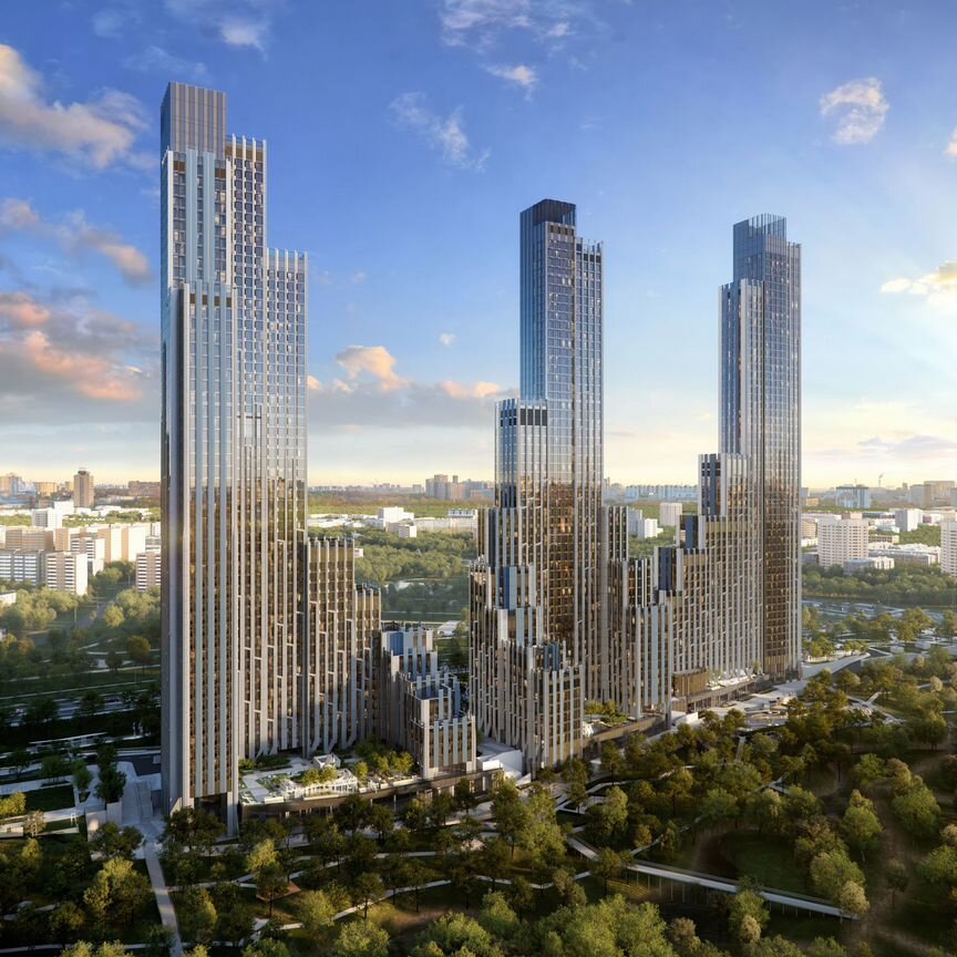 2-к. квартира, 74,9 м², 3/56 эт.