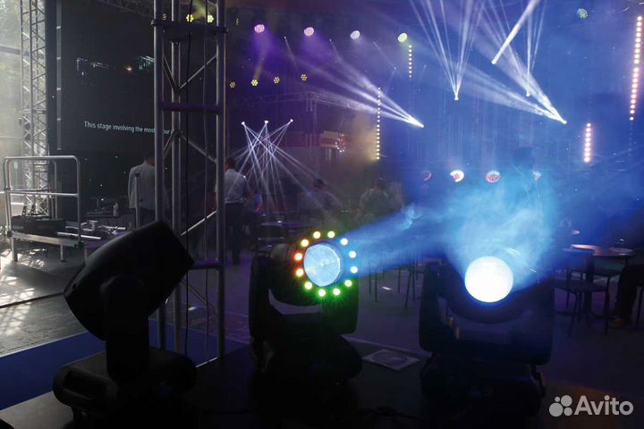 Звуковое, световое и сценическое оборудование