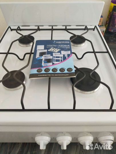 Газовая плита 4 комфорки новая настольная