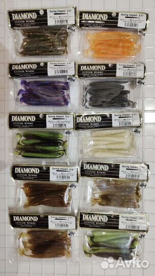 Keitech diamond swing impact 3.5 дюйм