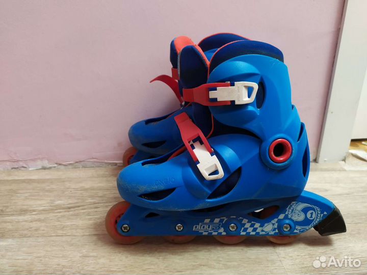 Роликовые коньки детские раздвижные