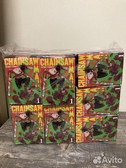 Аниме фигурки chainsaw man человек бензопила