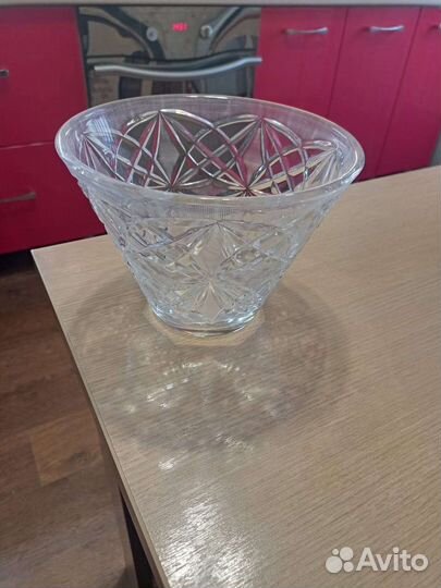 Салатники (вазы) хрусталь 3шт