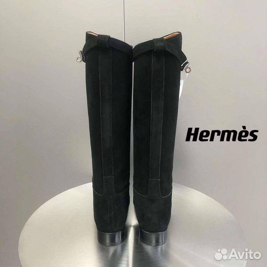 Сапоги# женские Hermes Премиум