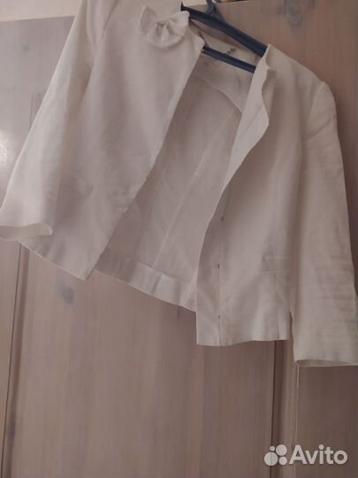 Пиджак женский 3/4 рукав,46 р-р,идеальное сост