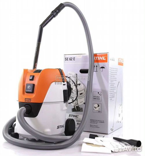 Пылесос строительный stihl SE 62 E