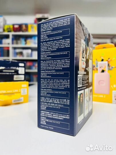 Компактный фотопринтер Fujifilm Instax Mini Link 2
