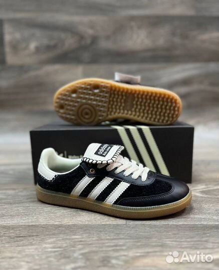 Кроссовки Adidas x Wales Bonner Samba Black