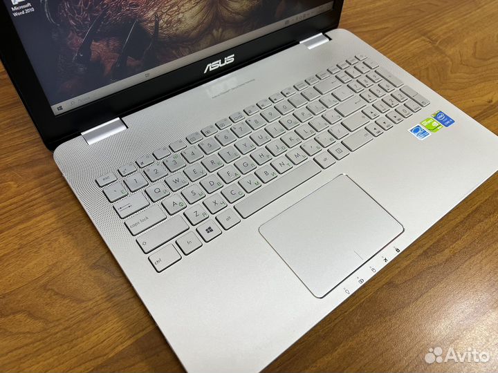 Мощнейший металлический игровой ноутбук Asus