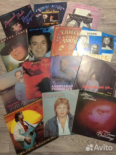 Виниловые пластинки Эстрада и Романсы