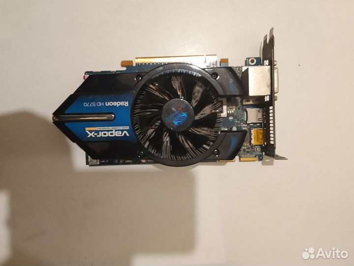 Видеокарта Radeon HD 5770 vapor-X